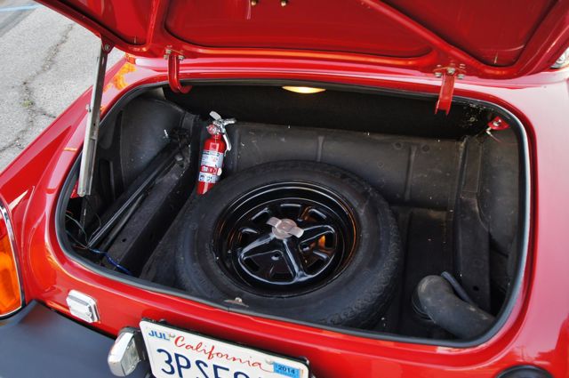 mg midget boot carpet